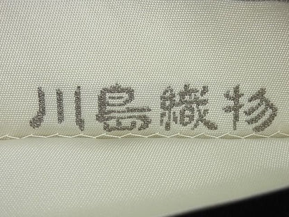 平和屋本店■極上　西陣　川島織物謹製　六通柄本袋帯　正倉院更紗　銀糸　逸品3s1389