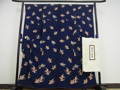 平和屋本店■希少　浦野理一　振袖　飛鳥文　たとう紙付き　逸品　未使用3s1851