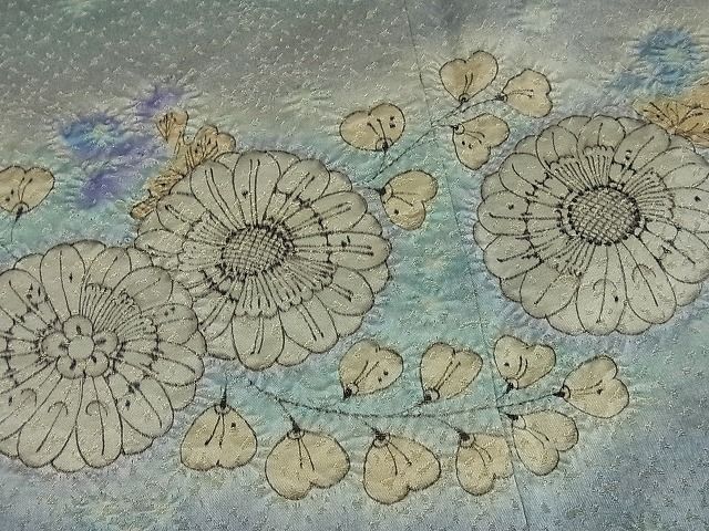 平和屋本店■極上　初代　久保田一竹　幻の辻が花　訪問着　逸品3s1867