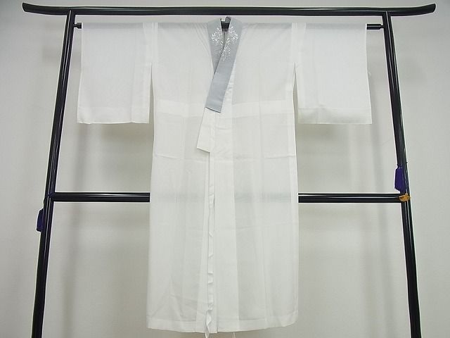 期間限定セール30％off■極上　夏物　訪問着・長襦袢セット　紗紬　手描き　鳥獣戯画　黒地　暈し染め　半衿刺繍　逸品3s2001