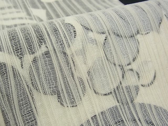 平和屋本店●極上 スリーシーズン 春夏秋 全通柄袋帯 南天唐草文 逸品 未使用 s30126