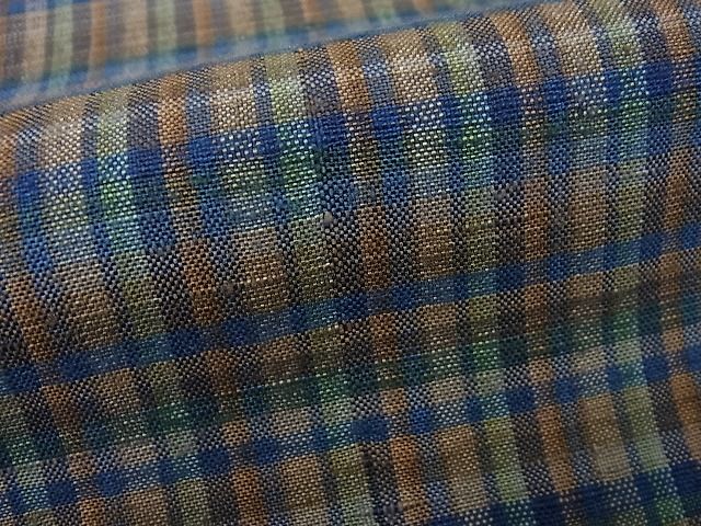 平和屋本店●希少 人間国宝 志村ふくみ 紬 靜 色紙付き 逸品3s3440