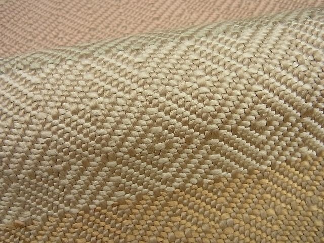平和屋本店●超希少　伊兵衛織　工芸手織　八寸名古屋帯　入子菱　逸品3s3685