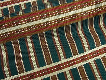 平和屋本店●極上 龍村晋謹製 吉野間道錦 逸品 未使用3s3730