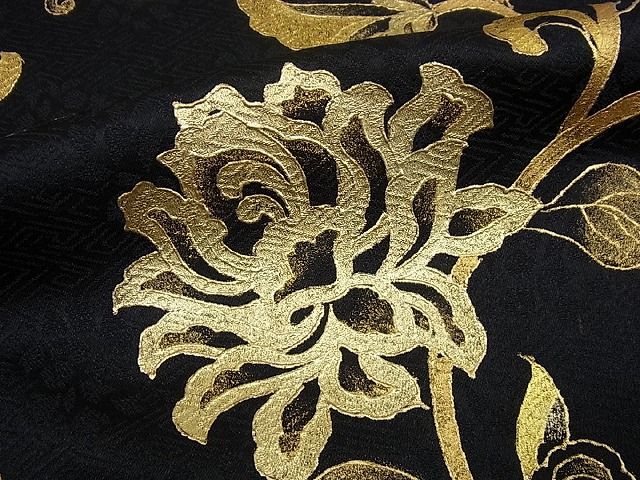 期間限定セール30％off●希少　龍村美術織物　訪問着　鳳凰更紗文　暈し染め　金彩　逸品　2s408