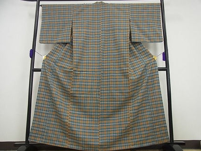 平和屋本店●超希少　国指定無形文化財　丹波布　染織作家　福永世紀子　草木染　逸品3s4440