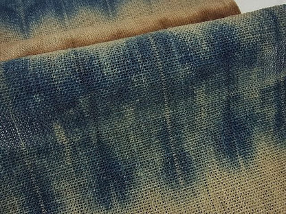 平和屋本店＊超希少 夏物 藤布 八寸名古屋帯 自由が丘 扇屋扱い 霞文 たとう紙付き 逸品 未使用3s4485