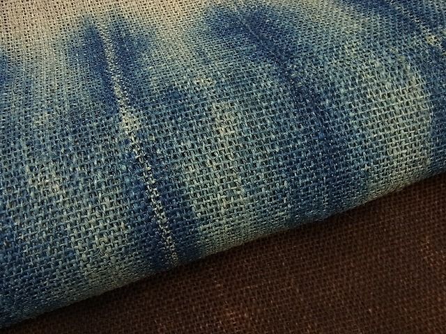 平和屋本店＊超希少 夏物 藤布 八寸名古屋帯 自由が丘 扇屋扱い 霞文 たとう紙付き 逸品 未使用3s4485
