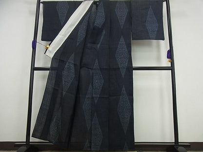 期間限定セール60％off■極上　夏物　重要無形文化財　本場宮古上布　苧麻　逸品3s4915
