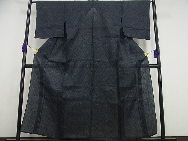 期間限定セール50％off■極上　夏物　重要無形文化財　本場宮古上布　苧麻　逸品3s4937