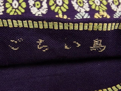 平和屋本店●極上 龍村平蔵製 本袋帯 島いちご 逸品s6859