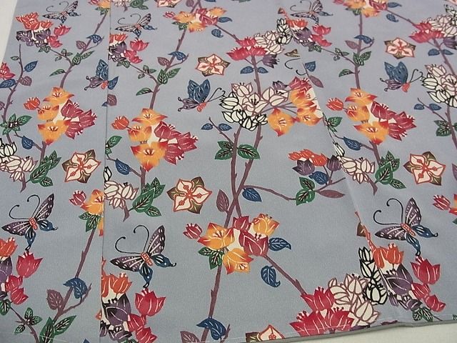 平和屋本店●極上　本場琉球紅型　平野晋二郎　紅型工房　典雅　小紋　逸品　未使用s8104