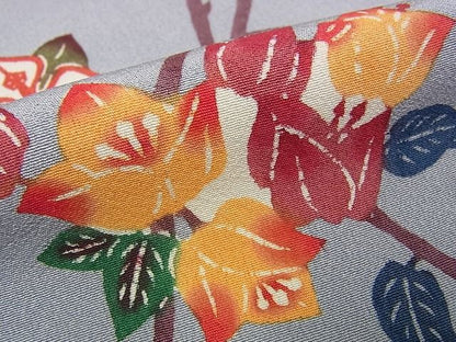 平和屋本店●極上　本場琉球紅型　平野晋二郎　紅型工房　典雅　小紋　逸品　未使用s8104