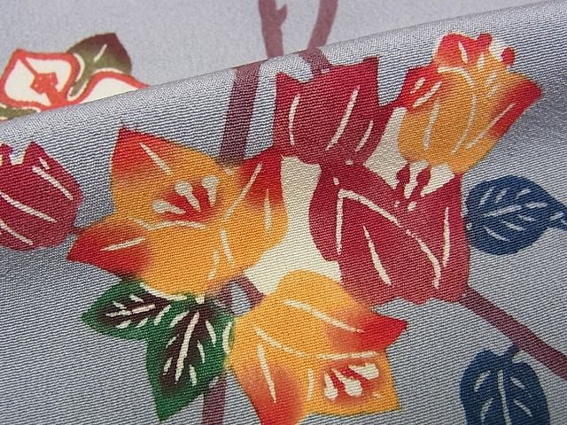 401mn32◇平野晋二郎 沖縄無形文化財 本場琉球紅型 名古屋帯◇未使用品 平野晋二郎】 本場琉球紅型染九寸名古屋帯 「竹梅飛鶴文」 スッと自然