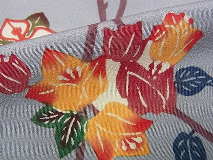 平和屋本店●極上　本場琉球紅型　平野晋二郎　紅型工房　典雅　小紋　逸品　未使用s8104