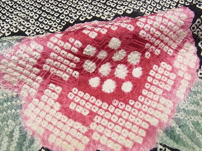 平和屋本店●極上　名門　藤娘きぬたや・総絞り　振袖　箱付き　逸品　未使用s8114