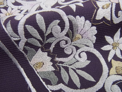 平和屋本店●極上 山口美術織物 皇室 伊勢神宮御用 西陣織 訪問着 総刺繍 飾花文 金糸 逸品 未使用3s844