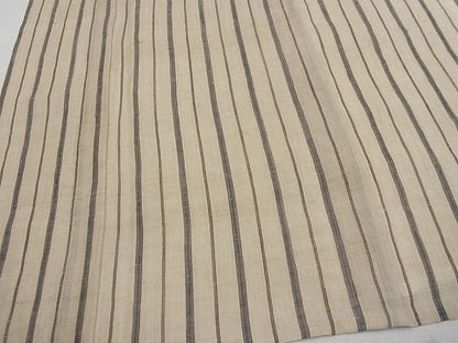 平和屋本店＊極上 夏物 越後上布 林宗平 間道 証紙付き 逸品 未使用s8633