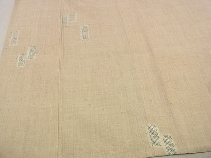 平和屋本店▽極上 本場結城紬 重要無形文化財 ８０亀甲 飛び亀甲柄 単衣 奥順謹製 高島屋 逸品 未使用2s9859