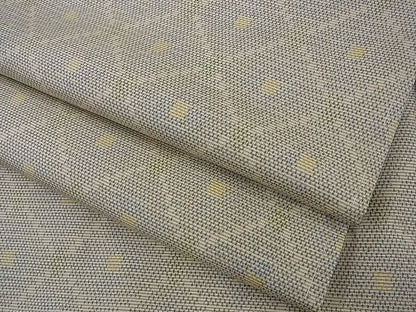平和屋着物●本場大島紬 白大島 菱吉祥文 逸品 未使用 n-sa1137