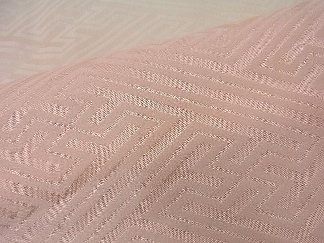 平和屋着物■上質な長襦袢　無双仕立て　紗綾形地紋　暈し染め　逸品　n-sa1646