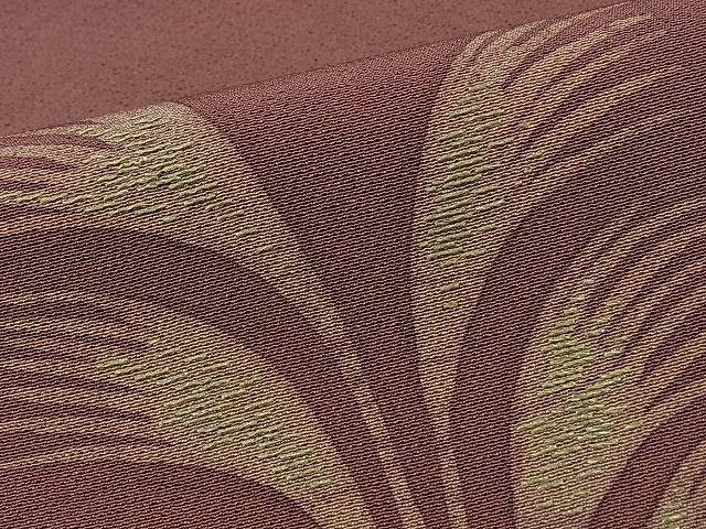 平和屋着物■付下げ 刺繍 草葉文 逸品 n-sa1862