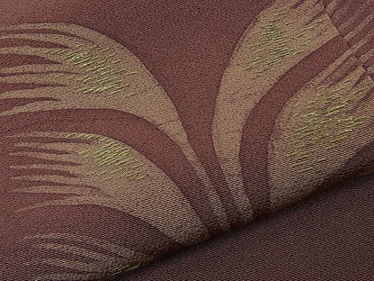 平和屋着物■付下げ 刺繍 草葉文 逸品 n-sa1862