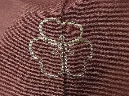 平和屋着物■付下げ 刺繍 草葉文 逸品 n-sa1862
