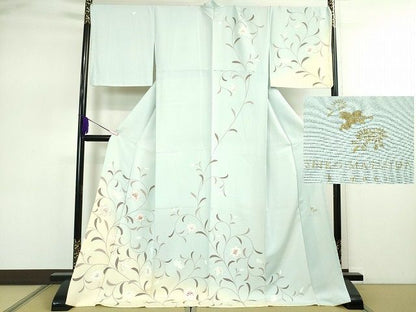 平和屋本店■極上　松田聖子　SEIKO MATSUDA　訪問着　枝花文　暈し染め　金彩　逸品　未使用　DZAA2127kh4 - 平和屋