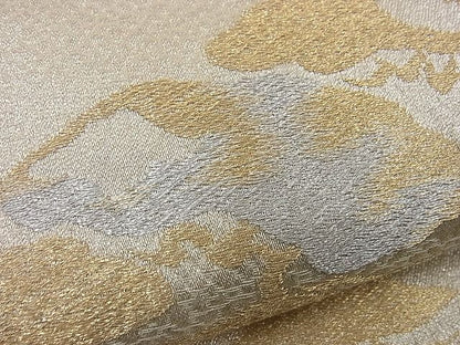 平和屋着物■六通柄袋帯 松 金銀糸 逸品 n-sg0620