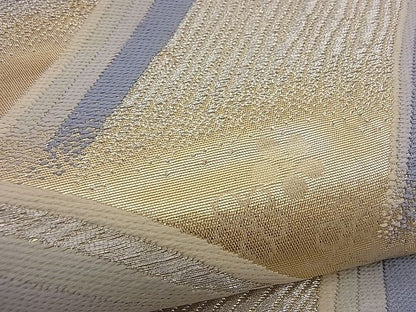 平和屋着物■六通柄袋帯 唐織 重ね山文 金銀糸 逸品 n-sx0270