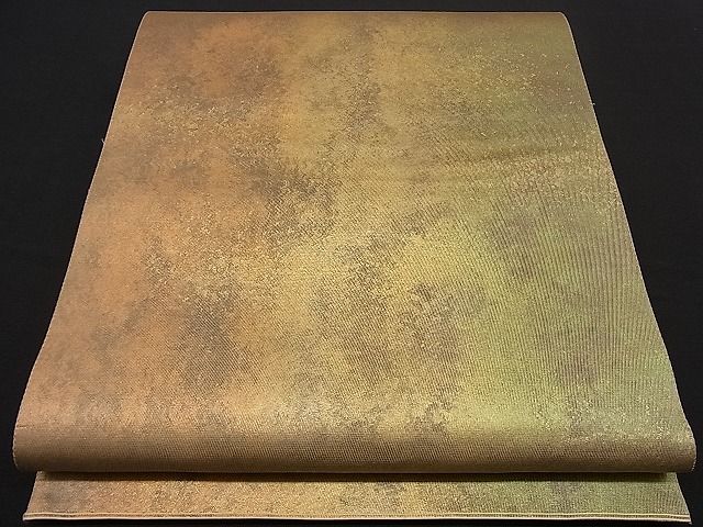平和屋着物■六通柄袋帯 霞文 引箔 金彩 逸品 n-sx0384