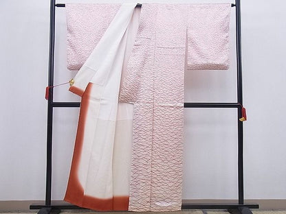 平和屋着物■付下げ　芝草文　逸品　n-sx0735