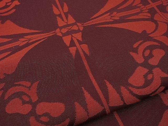 平和屋着物■六通柄 本袋帯 格子吉祥文 逸品 n-sx0782