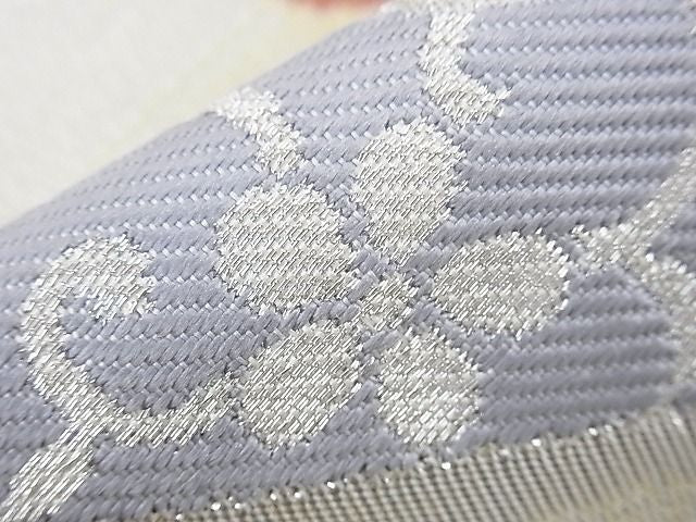 平和屋着物■六通柄袋帯 唐織 道長色紙重ね文 金銀糸 逸品 n-sx0813