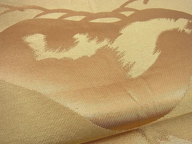 平和屋着物■全通柄袋帯 松 金糸 逸品 n-sx0818