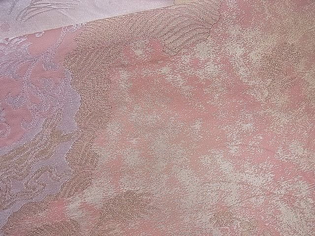 平和屋着物■六通柄袋帯 道長花唐草文 はく錦 金銀糸 逸品 n-sx0848