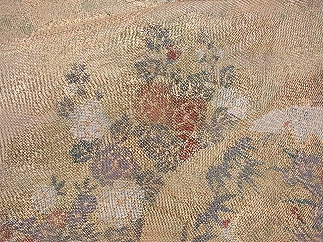 平和屋着物■佐賀錦 六通柄袋帯 琳派名画集 金糸 逸品 n-sx1164