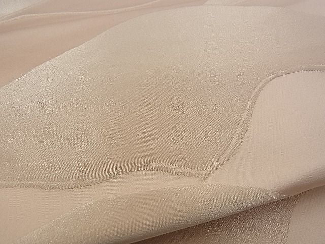 平和屋着物■全通柄袋帯 重ね山文 銀糸 逸品 n-sx1261