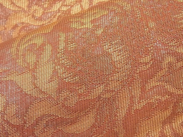 平和屋着物■六通柄袋帯 向かい鳳凰吉祥花文 金糸 逸品 n-th1257