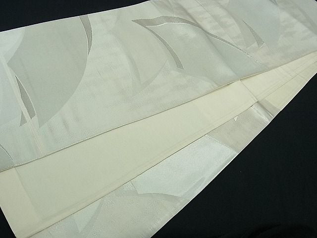 平和屋着物■西陣 六通柄袋帯 吉祥文 銀糸 逸品 th2355