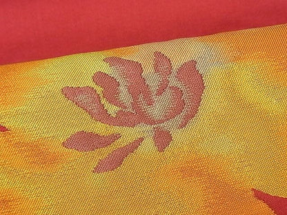 平和屋着物■八寸名古屋帯 舞花文 逸品 th2607