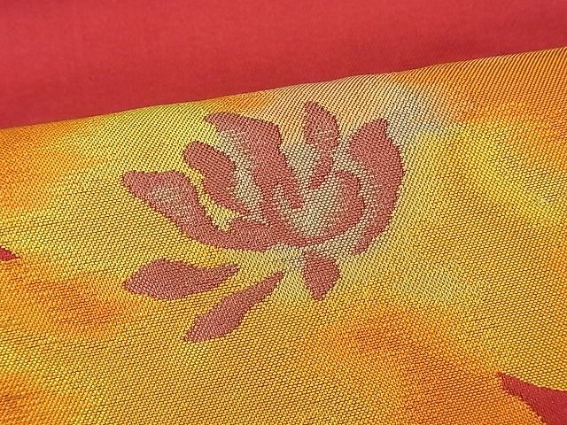 平和屋着物■八寸名古屋帯 舞花文 逸品 th2607