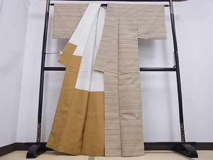 平和屋着物■上質な紬 霞文 逸品 tw2229