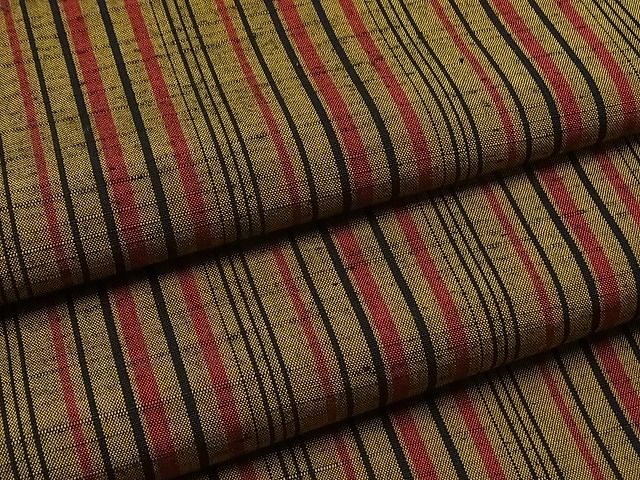 平和屋着物■上質な紬 縞 逸品 tw2329