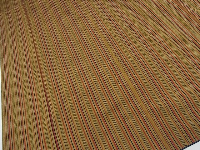 平和屋着物■上質な紬 縞 逸品 tw2329