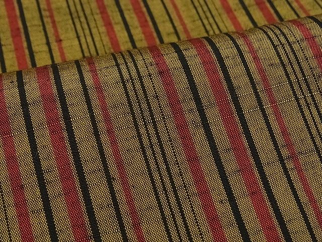 平和屋着物■上質な紬 縞 逸品 tw2329