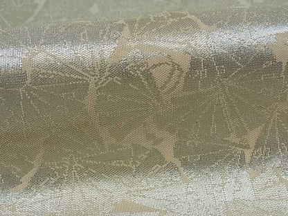 平和屋着物■六通柄袋帯 八雲綴 舞扇文 銀糸 逸品 ud0394