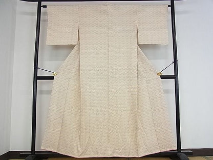 平和屋着物■付下げ　青海波　逸品　ud1201