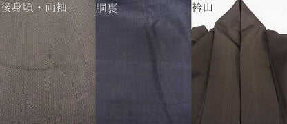 平和屋着物■男性　紬　霞文　逸品　ud2755